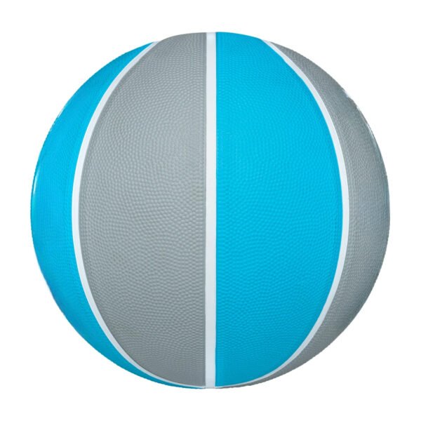 Fast Break All Surface Blue/Silver Basketball Size 7, 29.5" - Image 2