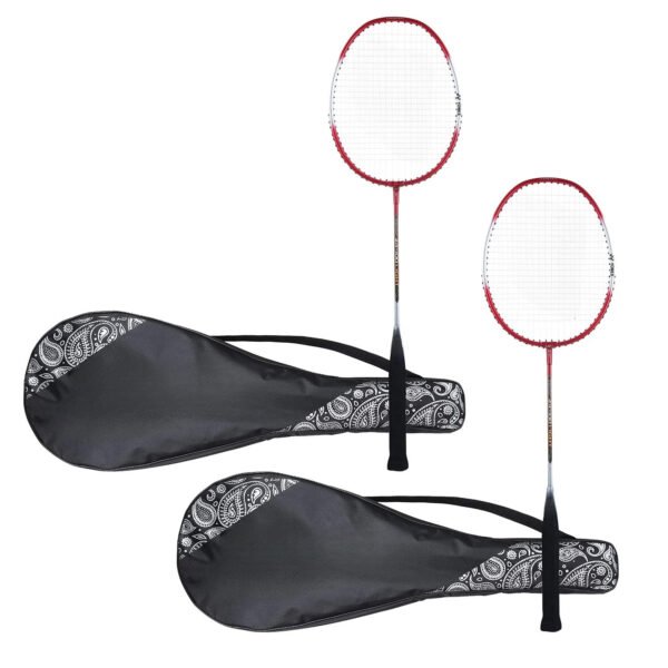 ZR 100 Light Aluminium Badminton Racquet with Full Cover