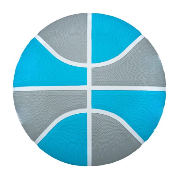 Fast Break All Surface Blue/Silver Basketball Size 7, 29.5" - Image 3